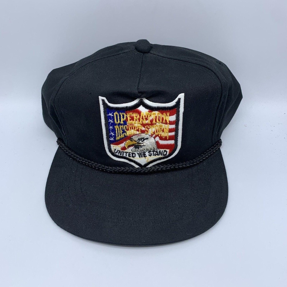 Vintage U.S Military‎ Operation Desert Storm Yupoong Hat Snapback Cap